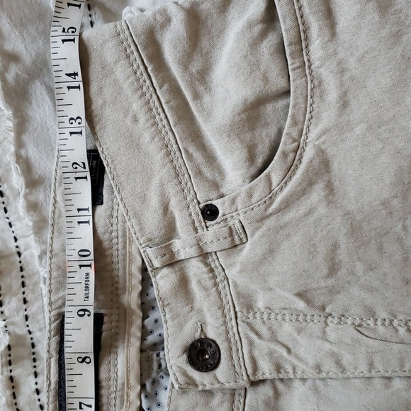 Brax feel good men's style Cadiz fit straight 32/34 linen blend - Picture 5 of 9